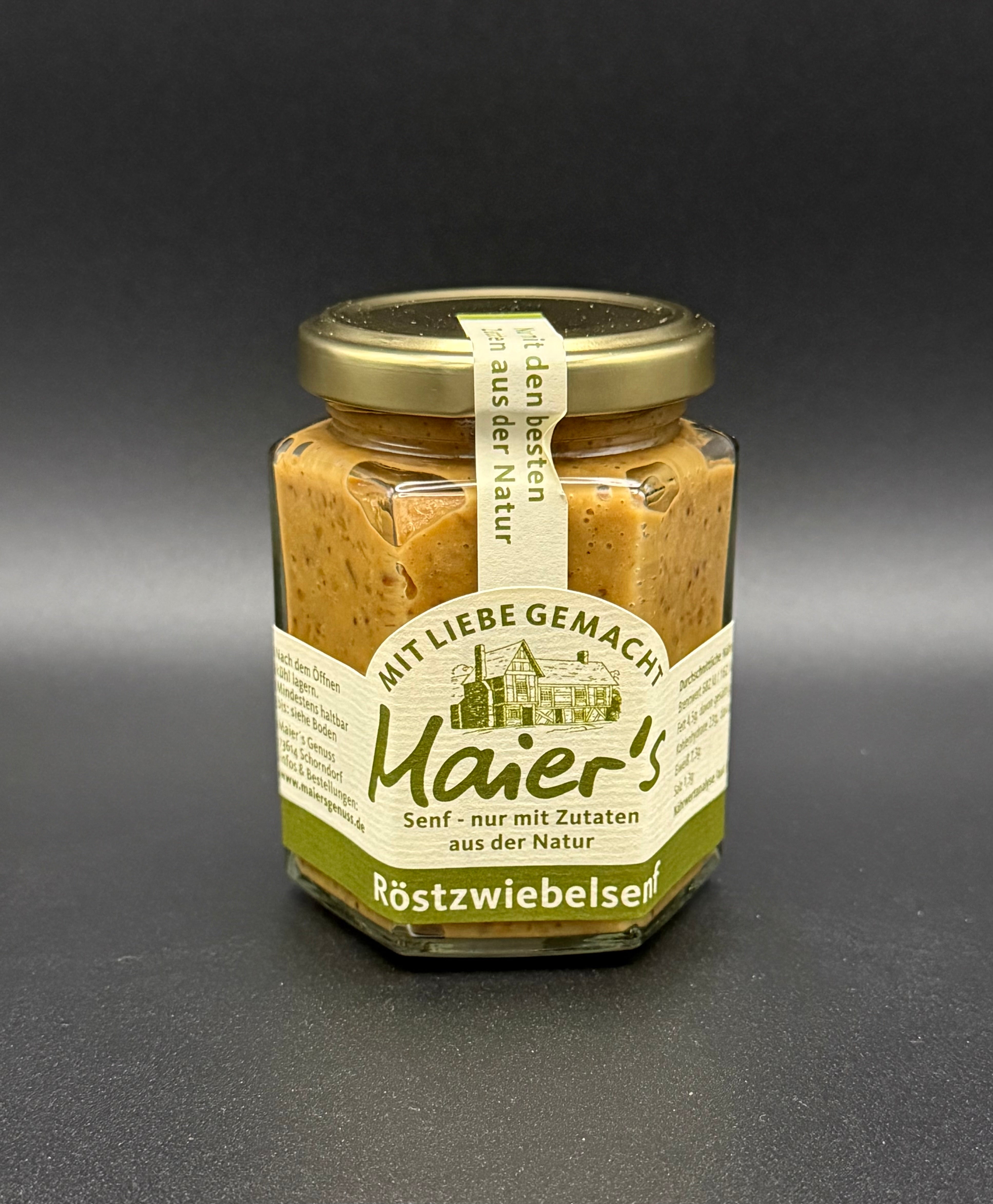 Maier’s Manufaktur – Röstzwiebel-Senf